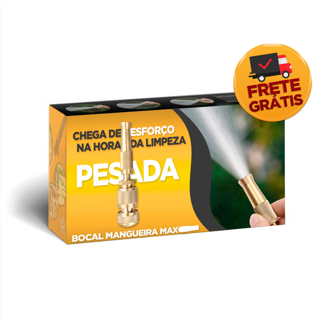 KIT de Mangueira Pistola de Alta pressão Ajustável para Limpeza + BRINDE