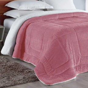 Cobertor Canelado Lã para Frio