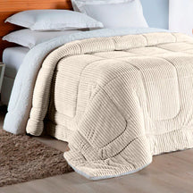 Cobertor Canelado Lã para Frio