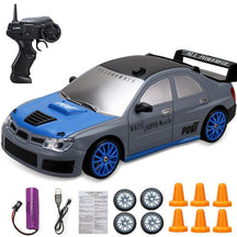 Carrinho de DRIFT de Controle Remoto - JDM (+ 4 Pneus e 6 Cones Extra)